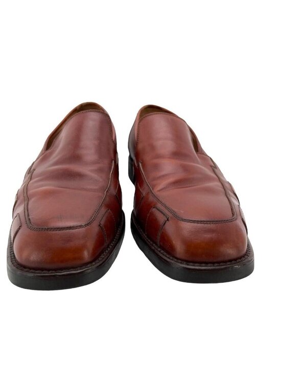 Michael Toschi Mens 11 M Loafer Slip On Brown Kidskin Italy main image 7